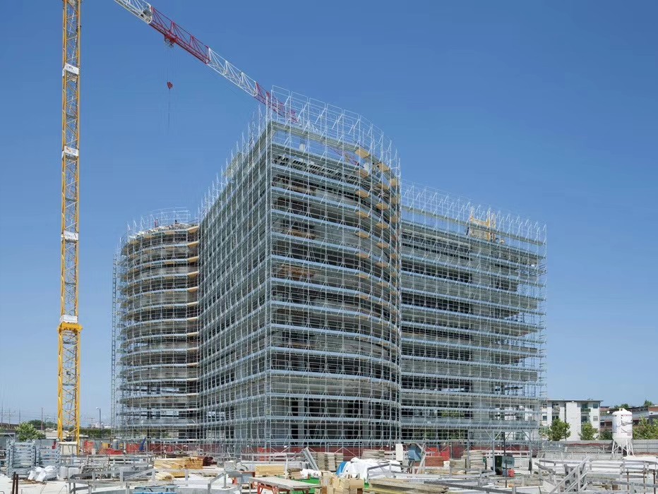 盤(pán)扣式腳手架租賃價(jià)格比扣件式鋼管腳手架貴！