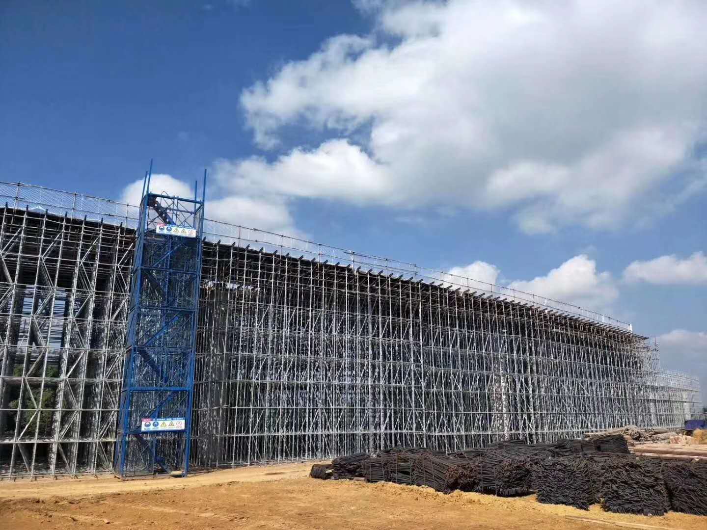 盤扣腳手架搭建周期短，經(jīng)濟(jì)效益好！